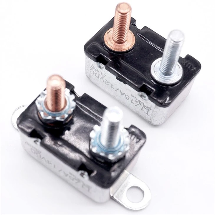 E521 E522 E523 Automotive Bimetal Circuit Breaker Modified Reset For Trolling Motor Truck factory